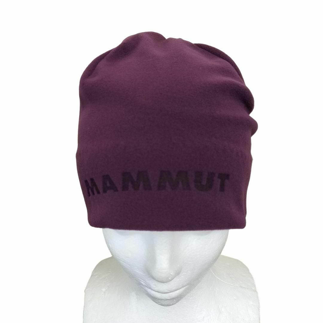 Mammut(マムート)の【新品】MAMMUT Fleece Beanie フリー 紫 スポーツ/アウトドアのアウトドア(登山用品)の商品写真