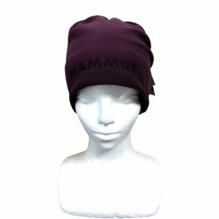 マムート(Mammut)の【新品】MAMMUT Fleece Beanie フリー 紫(登山用品)