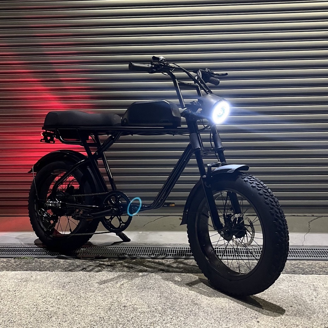【②・BMXハンドル】1000w48v15ah電動アシスト自転車 自動車/バイクの自動車(車体)の商品写真