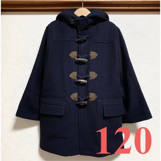 ラルフローレン(Ralph Lauren)の美品 ラルフローレン ダッフルコート 120 紺 男の子 女の子 通学 お受験(コート)