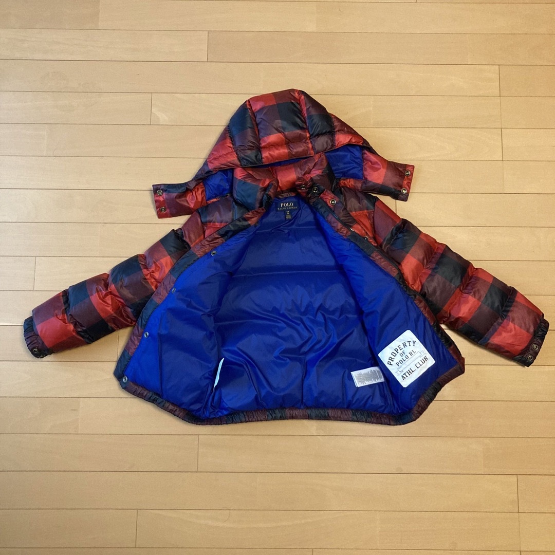 POLO RALPH LAUREN(ポロラルフローレン)のPOLO RALPH LAUREN  キッズ　ダウンコート キッズ/ベビー/マタニティのキッズ服男の子用(90cm~)(コート)の商品写真