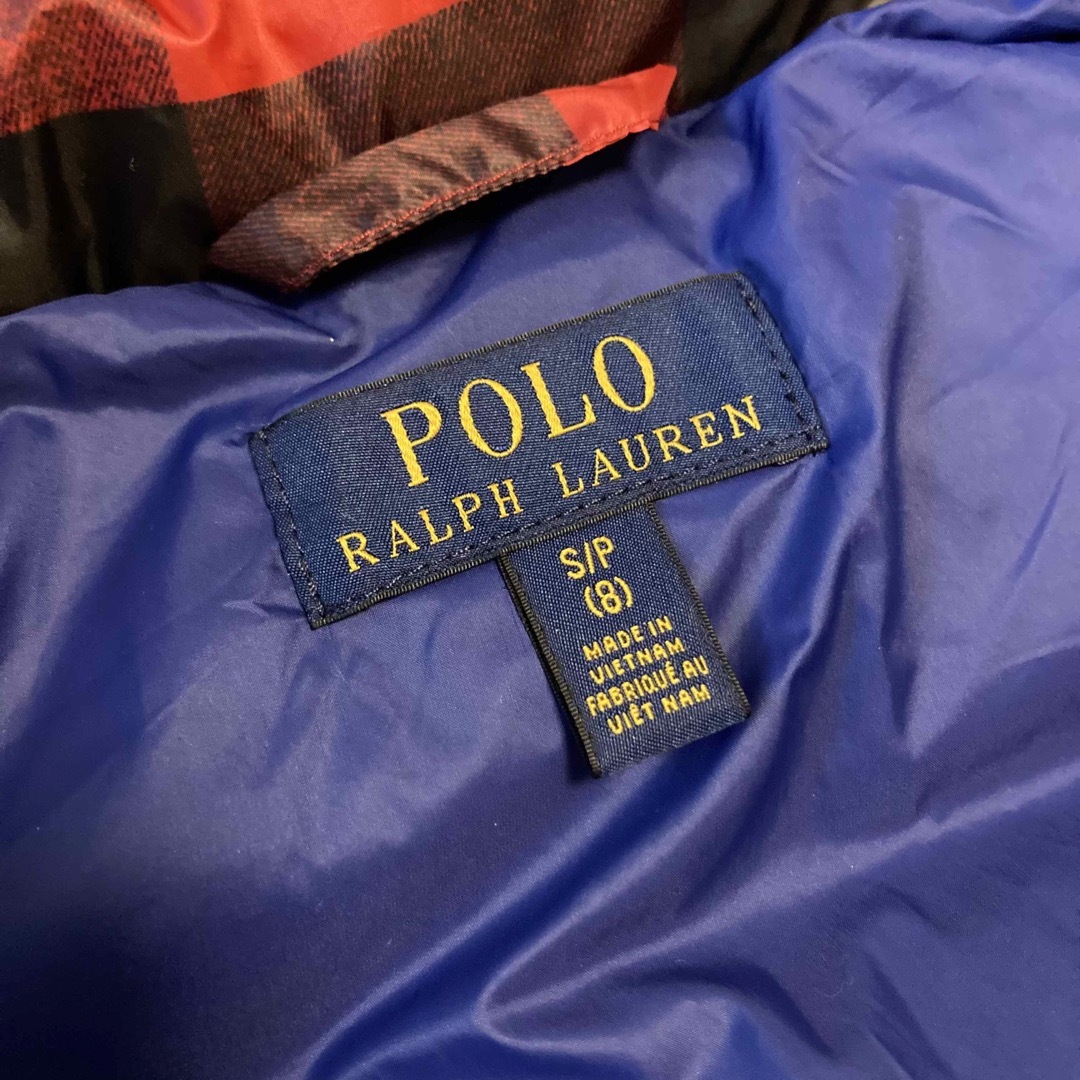 POLO RALPH LAUREN(ポロラルフローレン)のPOLO RALPH LAUREN  キッズ　ダウンコート キッズ/ベビー/マタニティのキッズ服男の子用(90cm~)(コート)の商品写真