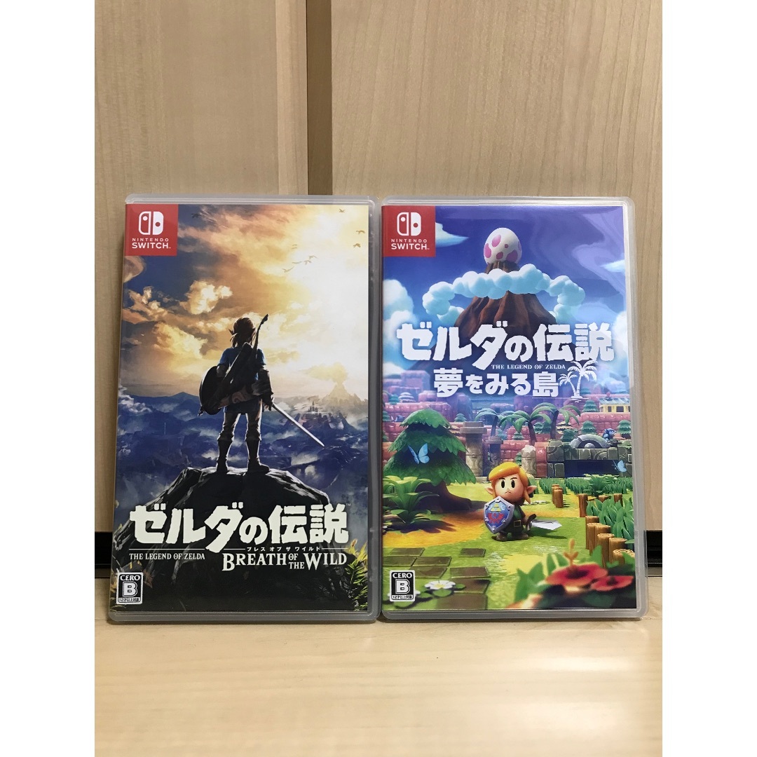✨ゼルダの伝説夢を見る島＆ブレスオブザワイルド冒険ガイド付セット
