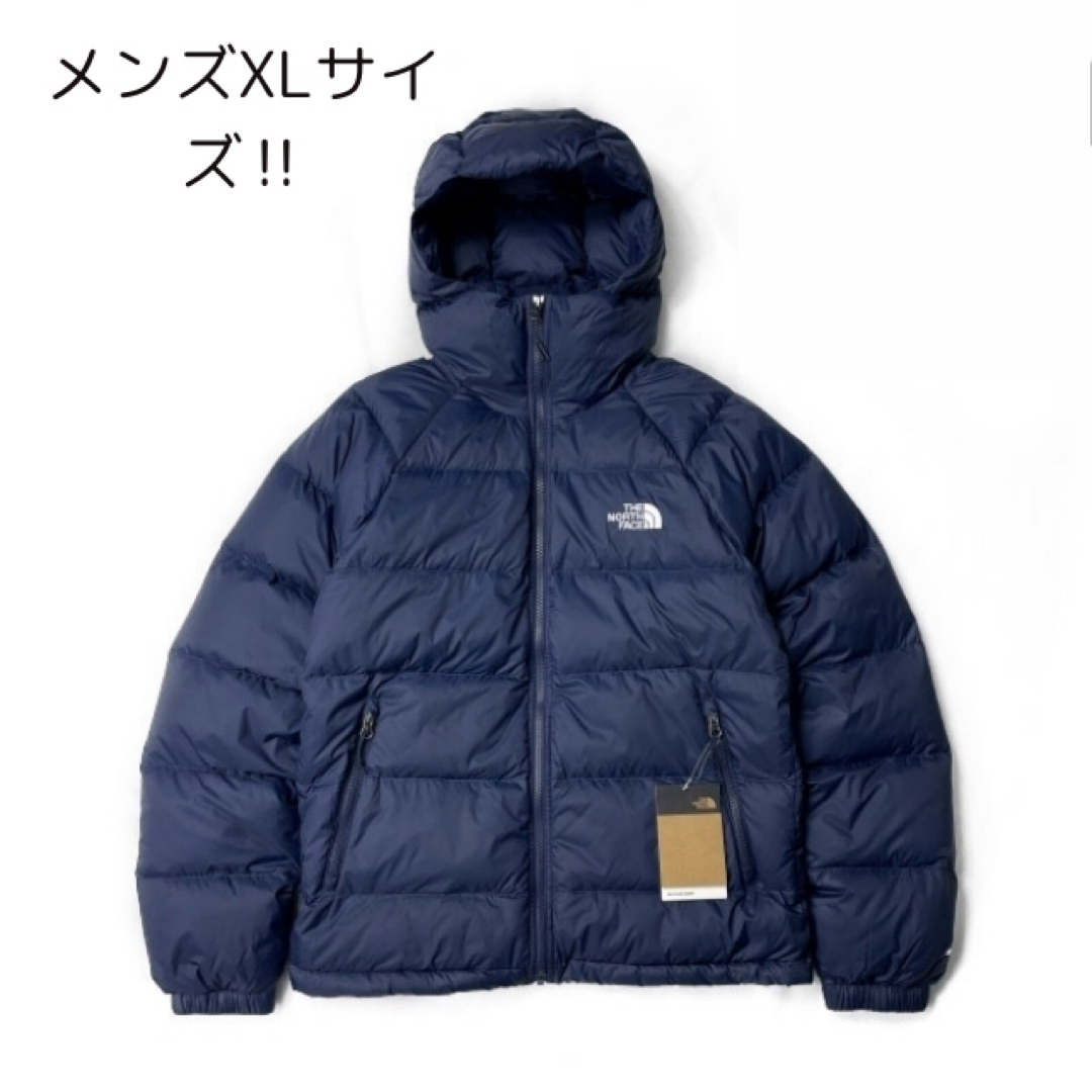 ジャケット/アウターノースフェイス　HYDRENALITE DOWN HOODIE ネイビー　XL