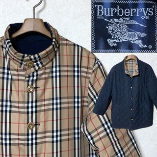 バーバリー(BURBERRY)の極希少！バーバリープローサム　ノバチェック　リバーシブル　中綿ダウンジャケット(ダウンジャケット)