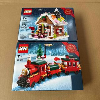 レゴ(Lego)のレゴ クリスマストレイン40138 ジンジャーブレッド40139(知育玩具)