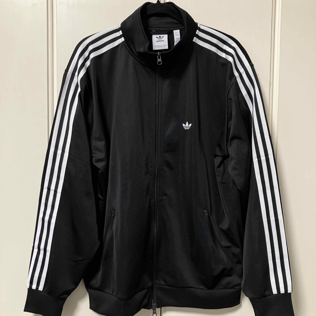 Originals（adidas）(オリジナルス)の常田大希着用 アディダス ベッケンバウアートラックスーツ 黒 M　セットアップ メンズのトップス(ジャージ)の商品写真