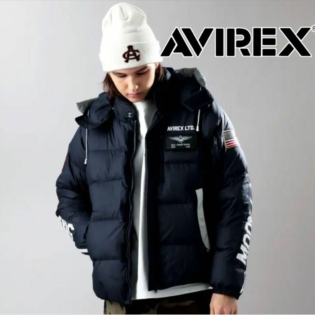 AVIREX(アヴィレックス)のAVIREX 4WAY ダウンジャケット ムーンランディング 1130 メンズのジャケット/アウター(ダウンジャケット)の商品写真