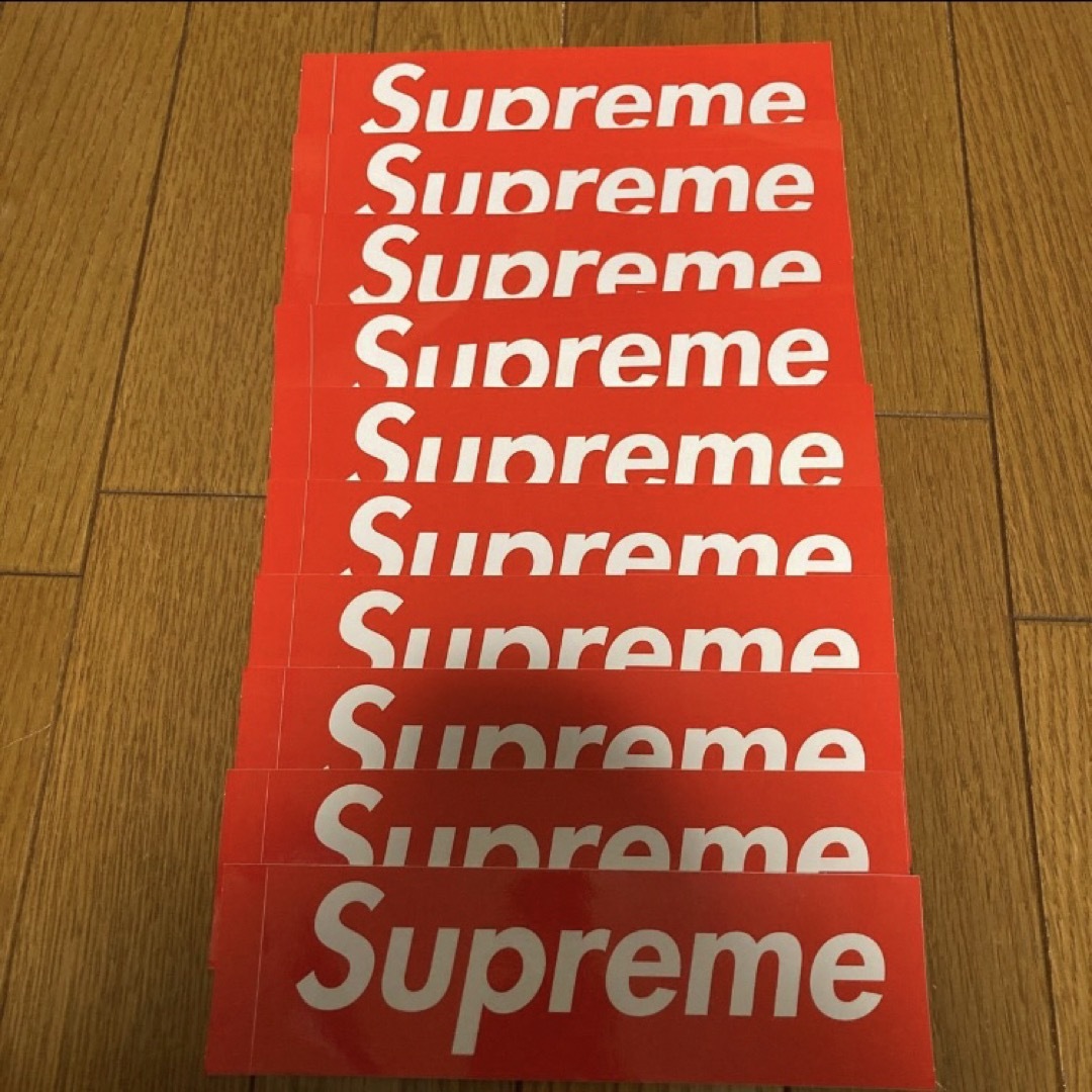 Supreme(シュプリーム)のsupreme ステッカー5枚 エンタメ/ホビーのコレクション(ノベルティグッズ)の商品写真