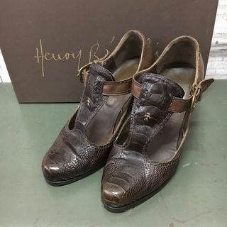 宜しくお願いしますHENRY BEGUELIN エンリーベグリン レースアップシューズ