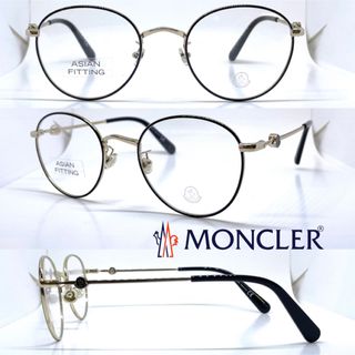 モンクレール(MONCLER)のMONCLER モンクレール メガネ ML5140-D 001 ブラックリム(サングラス/メガネ)