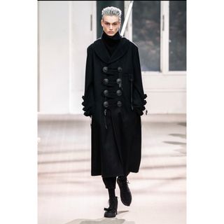 Yohji Yamamoto - Yohji Yamamoto 2016SS 裁ち切りタックデザイン