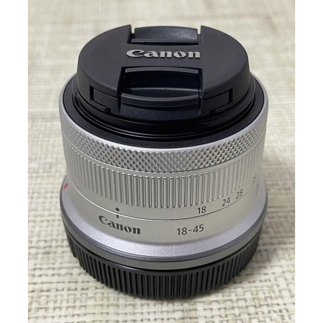 美品 CanonキヤノンRF-S18-45mm F4.5-6.3 IS STM約69mmレンズ構成