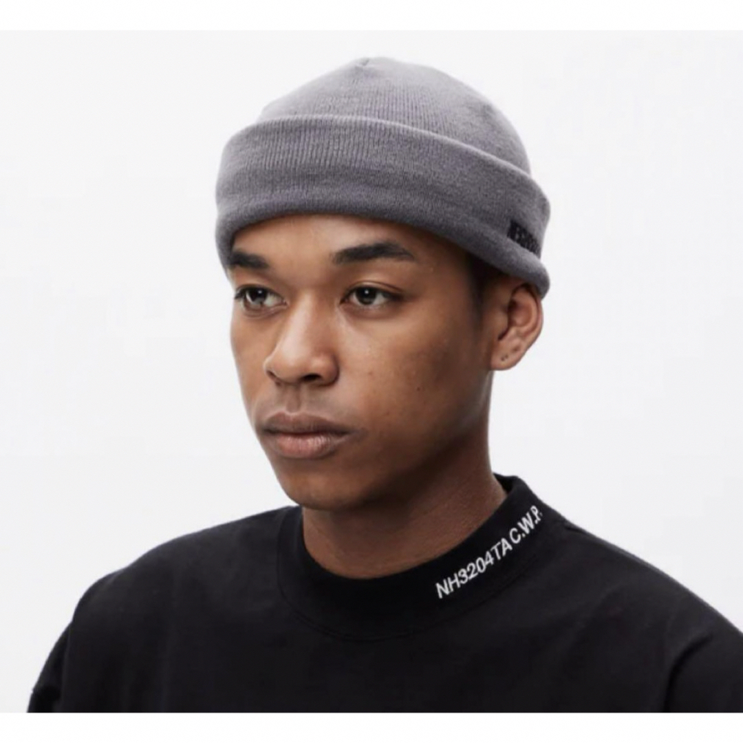 NEIGHBORHOOD(ネイバーフッド)のNEIGHBORHOOD BEANIE MINI ビーニー ニット帽 ブラックc メンズの帽子(ニット帽/ビーニー)の商品写真