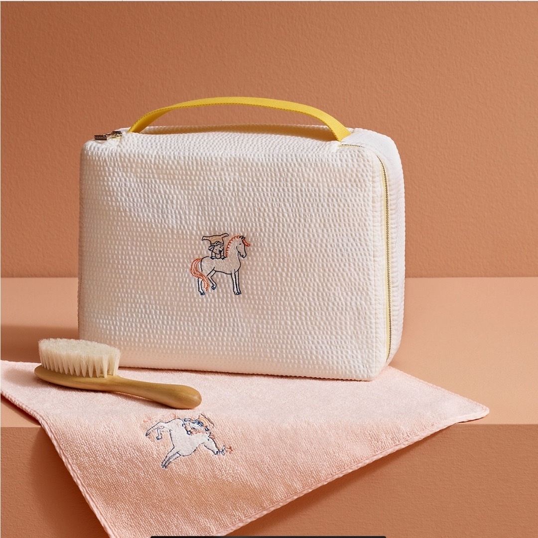 Hermes(エルメス)の新品☆エルメス　カレ  カブリオル　 キッズ/ベビー/マタニティのこども用ファッション小物(おくるみ/ブランケット)の商品写真