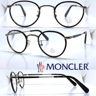 モンクレール(MONCLER)のMONCLER モンクレール メガネ ML5159-D 034 ブラウンデミ(サングラス/メガネ)