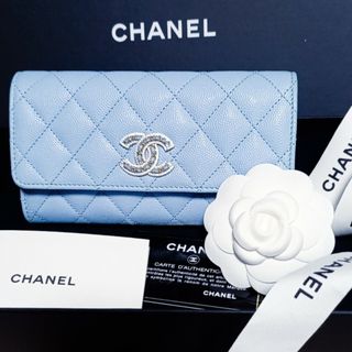 シャネル(CHANEL)のCHANEL 財布 マトラッセ キャビアスキン ウォレット(財布)