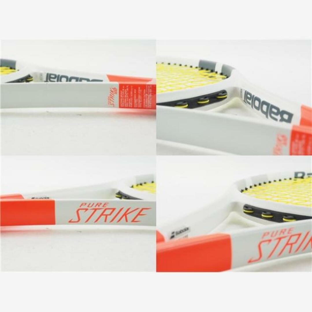 270インチフレーム厚テニスラケット バボラ ピュア ストライク 100 2017年モデル (G2)BABOLAT PURE STRIKE 100 2017