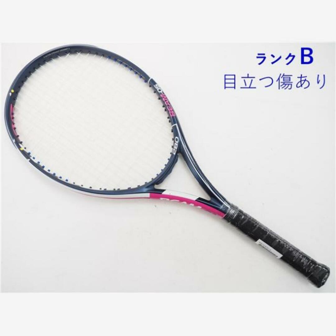 2725インチフレーム厚テニスラケット ブリヂストン ビーム OS 280 2017年モデル (G2)BRIDGESTONE BEAM-OS 280 2017