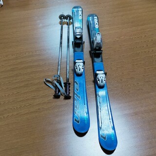 スキー板110cm&ストック80cm(板)