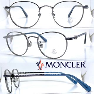 モンクレール(MONCLER)のMONCLER モンクレール メガネ ML5204-H 014 ライトグレー(サングラス/メガネ)