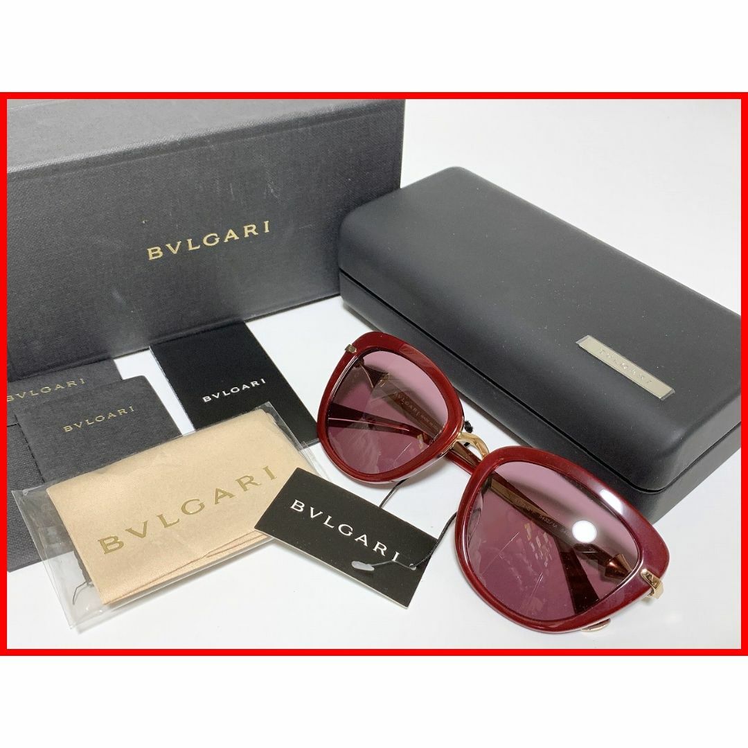 ファッション小物BVLGARI ブルガリ サングラス 箱・ケース付 D14