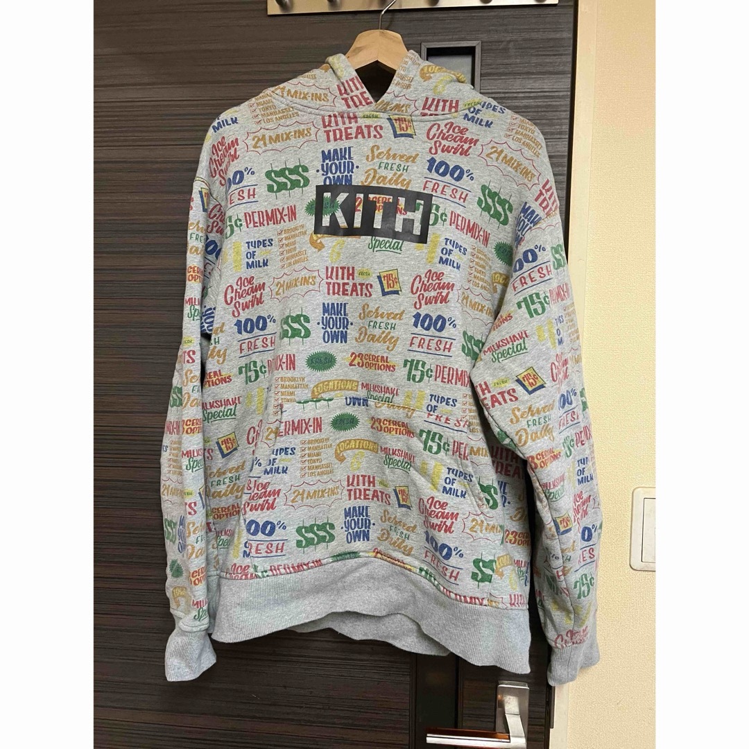 KITH - KITH パーカー フーディ 総柄 KH2243 キスの通販 by KITH - KITH パーカー フーディ 総柄 KH2243 キスの通販 by