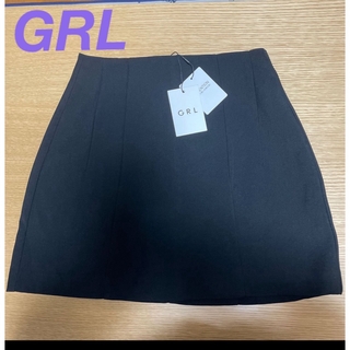グレイル(GRL)のグレイル　台形ミニスカート　XS レディース　ガールズ　ミニマム(ミニスカート)