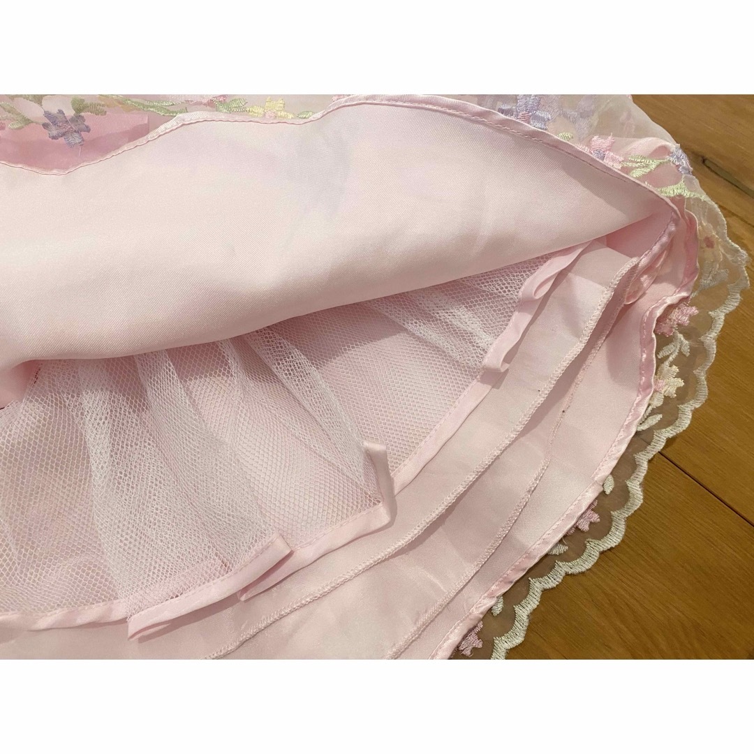 コストコ(コストコ)の女の子　ピンクのドレス　4T キッズ/ベビー/マタニティのキッズ服女の子用(90cm~)(ワンピース)の商品写真