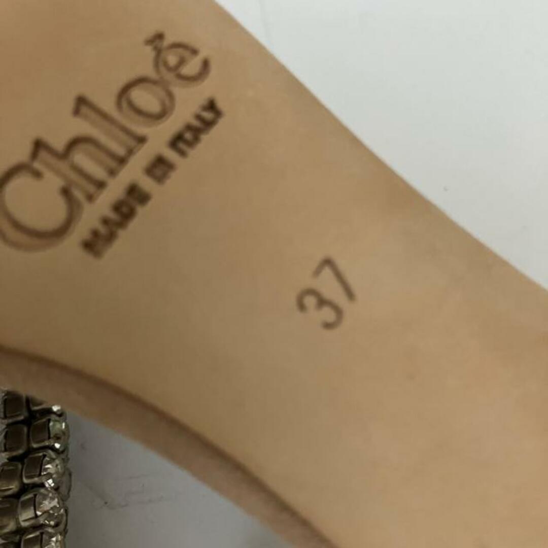 Chloe(クロエ)のクロエ サンダル 37 レディース - ビジュー レディースの靴/シューズ(サンダル)の商品写真