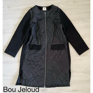 ブージュルード(Bou Jeloud)のBou Jeloud＊切替ブラックコート(ロングコート)