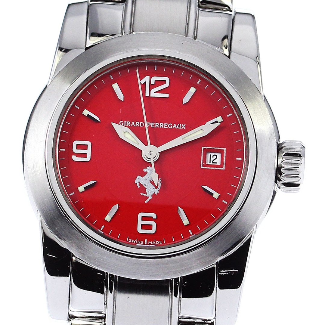 GIRARD-PERREGAUX(ジラールペルゴ)のジラール・ペルゴ GIRARD-PERREGAUX 8040 フェラーリ デイト 自動巻き レディース _782671 レディースのファッション小物(腕時計)の商品写真