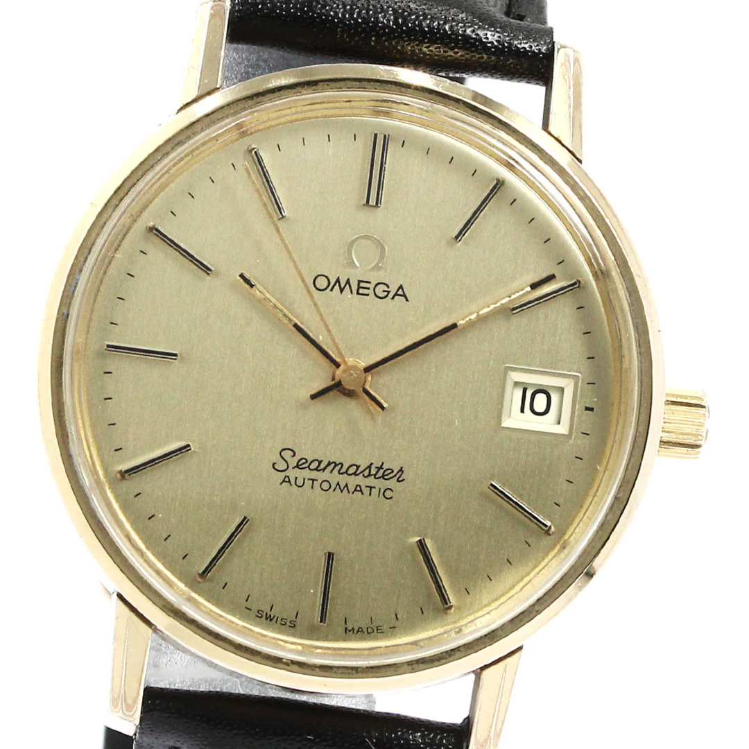 自動巻きRefNoオメガ OMEGA Ref.166.0202 シーマスター Cal.1012 デイト 自動巻き メンズ _783030