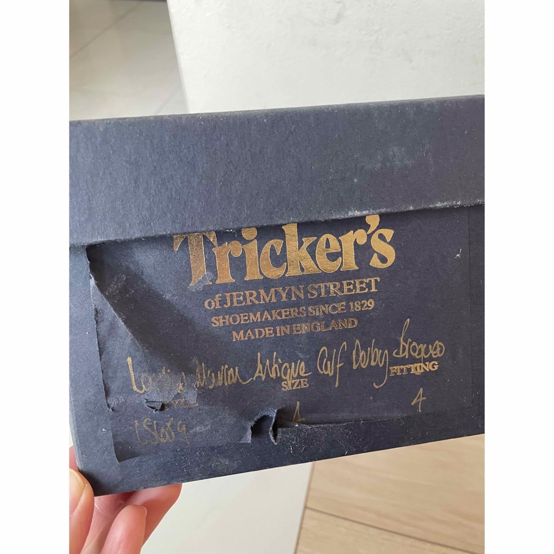 Trickers(トリッカーズ)のトリッカーズ　シップス　ウィングチップ　サイズ4 レディースの靴/シューズ(ローファー/革靴)の商品写真