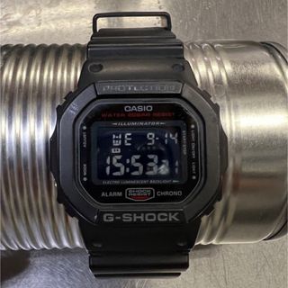 ジーショック(G-SHOCK)のCASIO G-SHOCK DW-5600HR-1 美品(腕時計(アナログ))