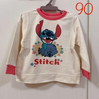 【Disneyディズニー】スティッチトレーナー(90)(Tシャツ/カットソー)