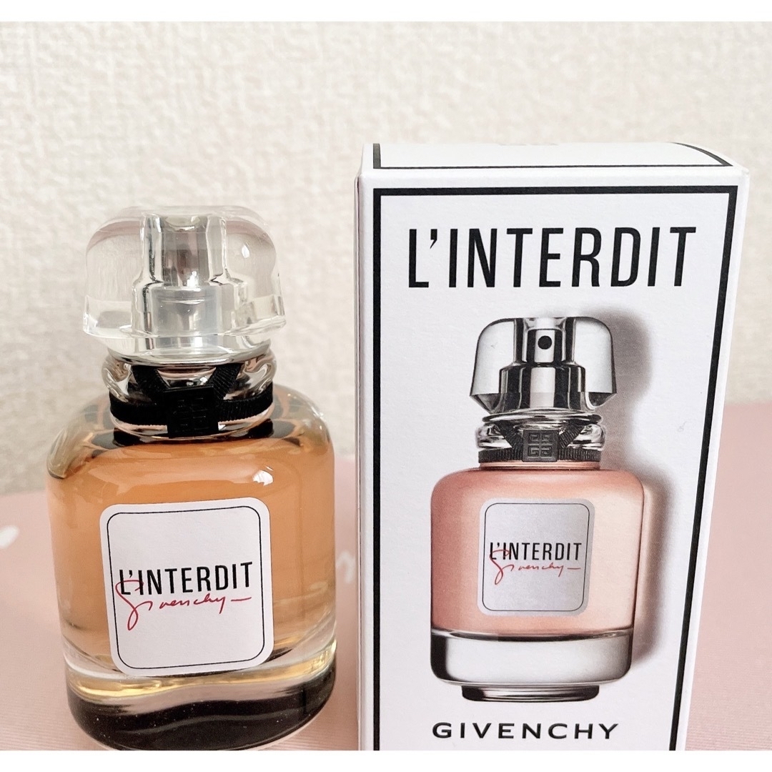 GIVENCHY(ジバンシィ)の1プッシュのみ使用【USED】ジバンシィ ランテルディミレジムオーデパルファム🍊 コスメ/美容の香水(香水(女性用))の商品写真