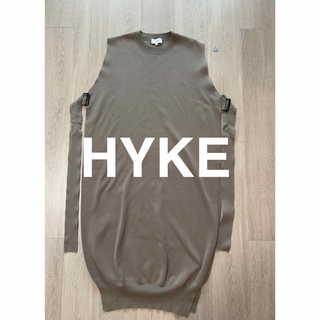 HYKE （ハイク）  SLEEVELESS SWEATER DRESS(ニット/セーター)
