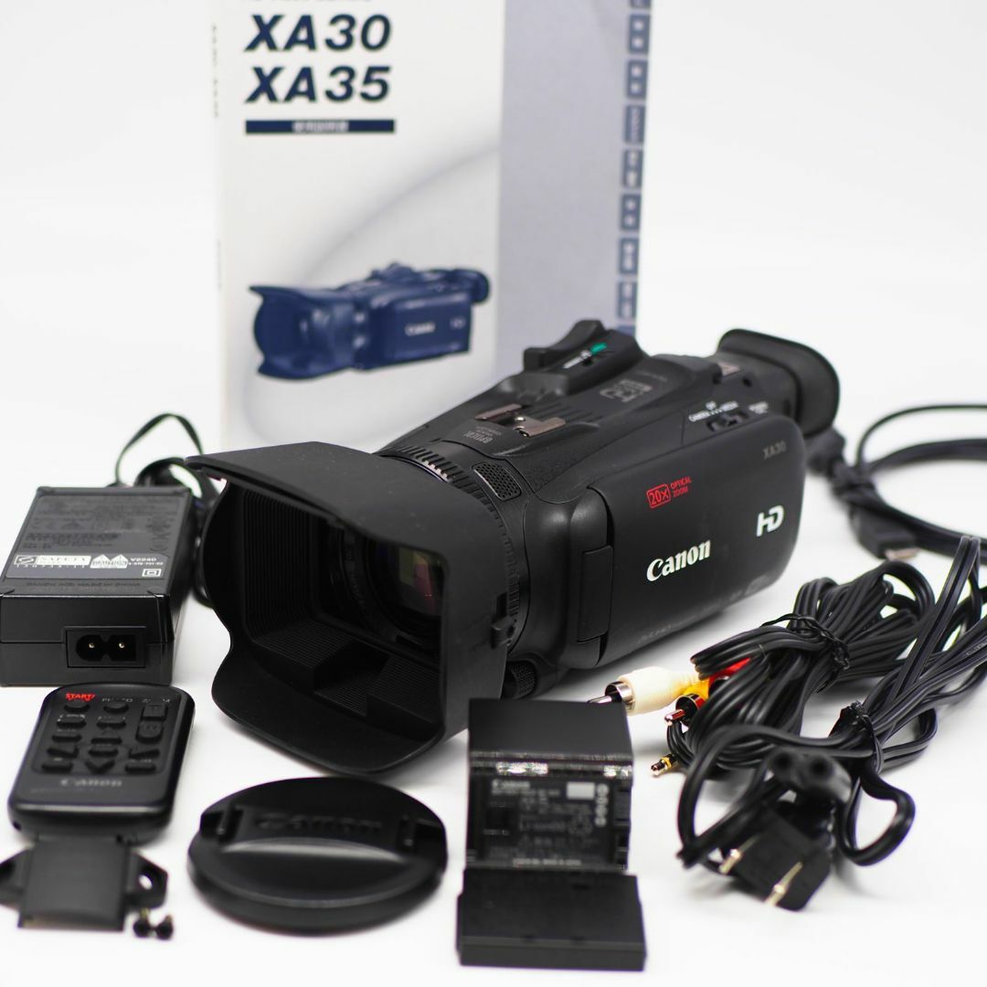 Canon(キヤノン)の CANON XA30 業務用HD スマホ/家電/カメラのカメラ(ビデオカメラ)の商品写真