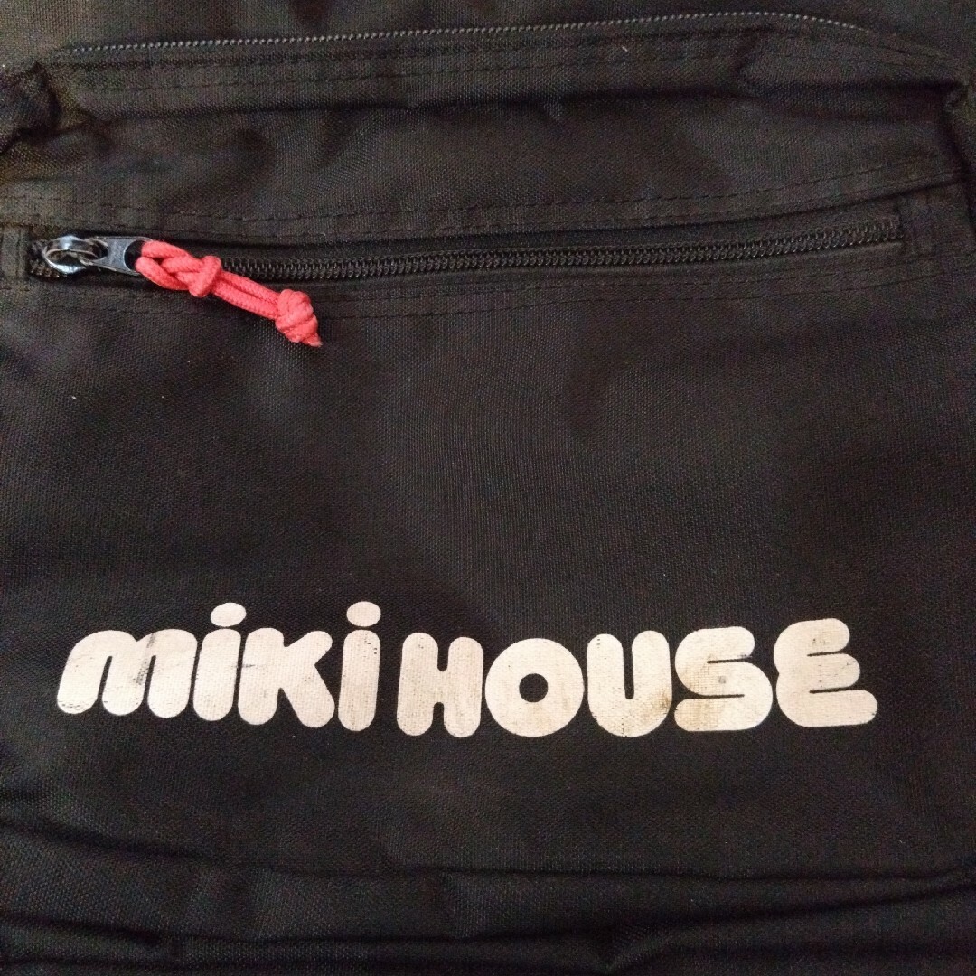 mikihouse(ミキハウス)のミキハウス マザーズリュック  大容量  ブラック レディースのバッグ(リュック/バックパック)の商品写真