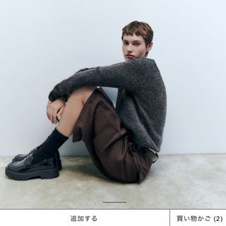 ザラ(ZARA)のZARAローファー新作(ローファー/革靴)