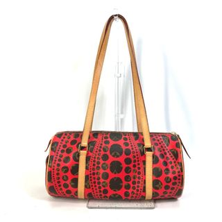 ルイヴィトン(LOUIS VUITTON)のルイヴィトン LOUIS VUITTON パピヨン 30 M40689 モノグラム パンプキンドット  草間弥生 ショルダーバッグ 肩掛け ハンドバッグ モノグラムキャンバス レッド(ハンドバッグ)