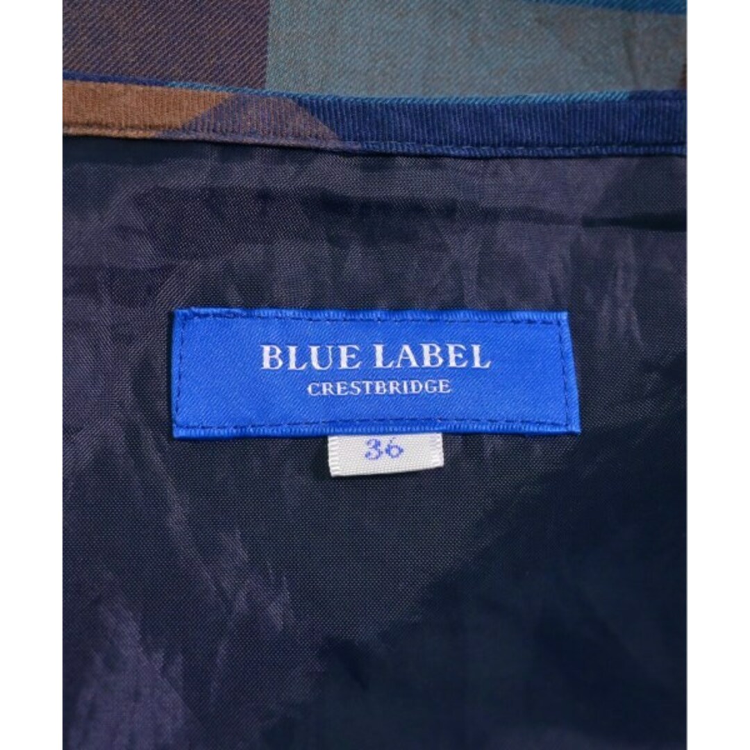 BLUE LABEL CRESTBRIDGE(ブルーレーベルクレストブリッジ)のBLUE LABEL CRESTBRIDGE ワンピース 36(S位) 【古着】【中古】 レディースのワンピース(ひざ丈ワンピース)の商品写真