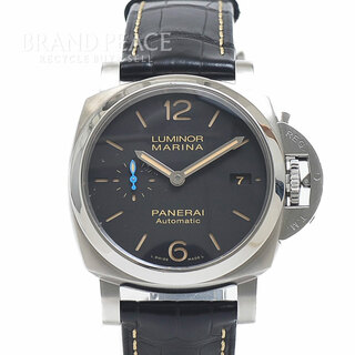 パネライ(PANERAI)のパネライ ルミノール マリーナ 1950 3デイズ アッチャイオ 黒文字盤 PA(腕時計(アナログ))