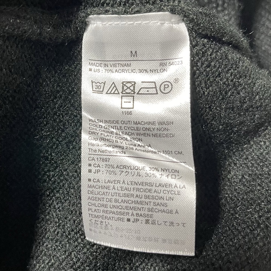 Banana Republic(バナナリパブリック)のBANANA REPUBLIC ニット　セーター　ブラック　無地　Mサイズ　暖か レディースのトップス(ニット/セーター)の商品写真
