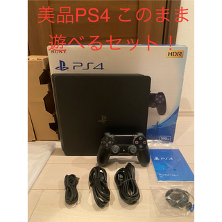 PlayStation4 - PS4 500GB CUH-2000AB01とコントローラー の通販 by