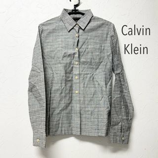 カルバンクライン(Calvin Klein)の★2422 Calvin Klein ワイシャツ シャツ Mサイズ レディース(シャツ/ブラウス(長袖/七分))