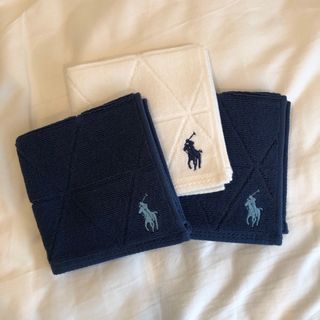 ラルフローレン(Ralph Lauren)のラルフローレン　タオルハンカチ(ハンカチ/ポケットチーフ)