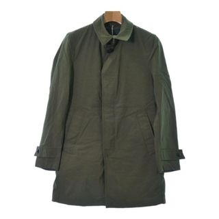 ミダ(M.I.D.A.)のM.I.D.A. ミダ ステンカラーコート 42(XS位) カーキ 【古着】【中古】(ステンカラーコート)