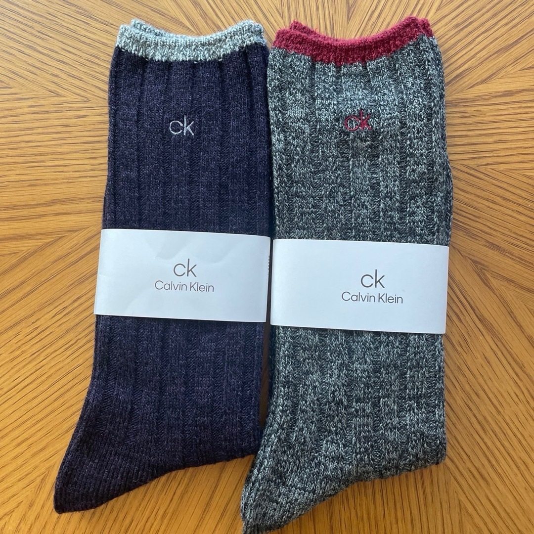 Calvin Klein(カルバンクライン)の新品★カルバン クライン ソックス 2足セット 27〜29cm メンズのレッグウェア(ソックス)の商品写真